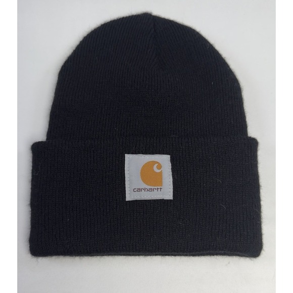 Carhartt Beanie Black One Size - Picture 1 of 4